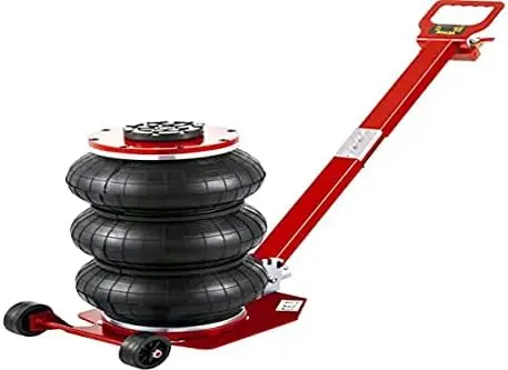 

Jack, 3 Ton/6600 lbs Triple Bag Air Jack, Air Bag Jack Up to 15.75 Inch, 3-5S Fast Lifting Air Bag Jack for Cars with Short Han