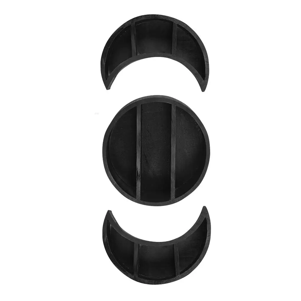 

Деревянная полка в виде Луны, 5 шт., настенный держатель, декоративное пространство «сделай сам» для ванной комнаты, дома, кухни, декор в стил...