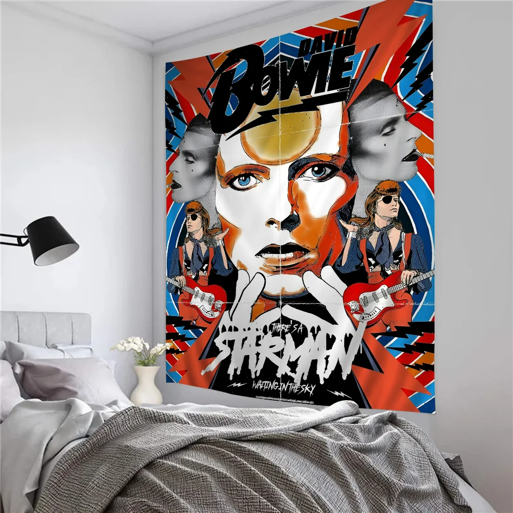 D-David_B-Bowie DIY настенный гобелен для гостиной дома и общежития Декор Настенный декор