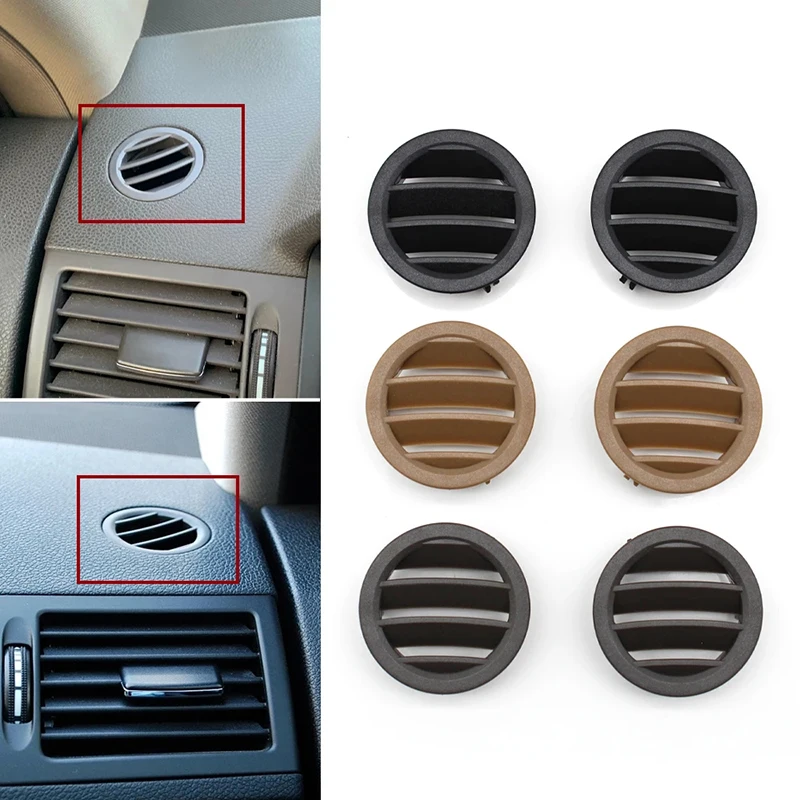 

For Mercedes Benz W204 C Class C180 C200 220 230 260 280 300 350 2007-2010 LHD RHD Console Small Round AC Air Vent Grille Cover