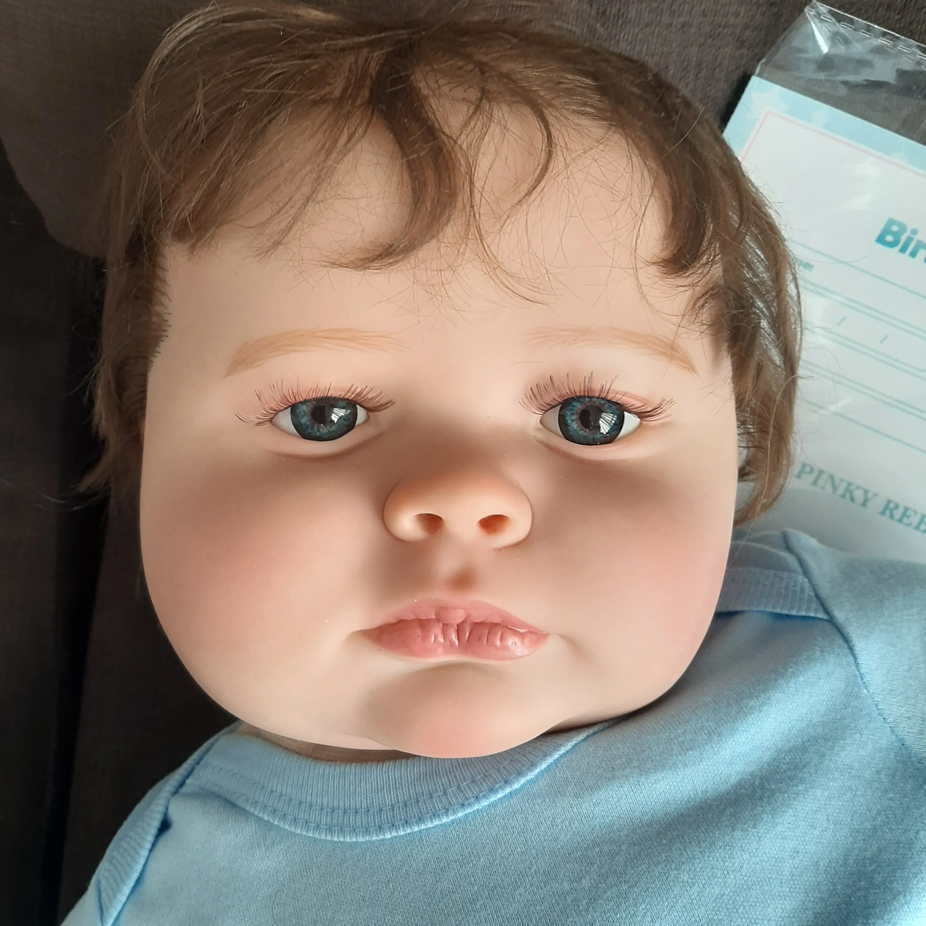 

Кукла-младенец пухлый, 60 см, с видимыми венами