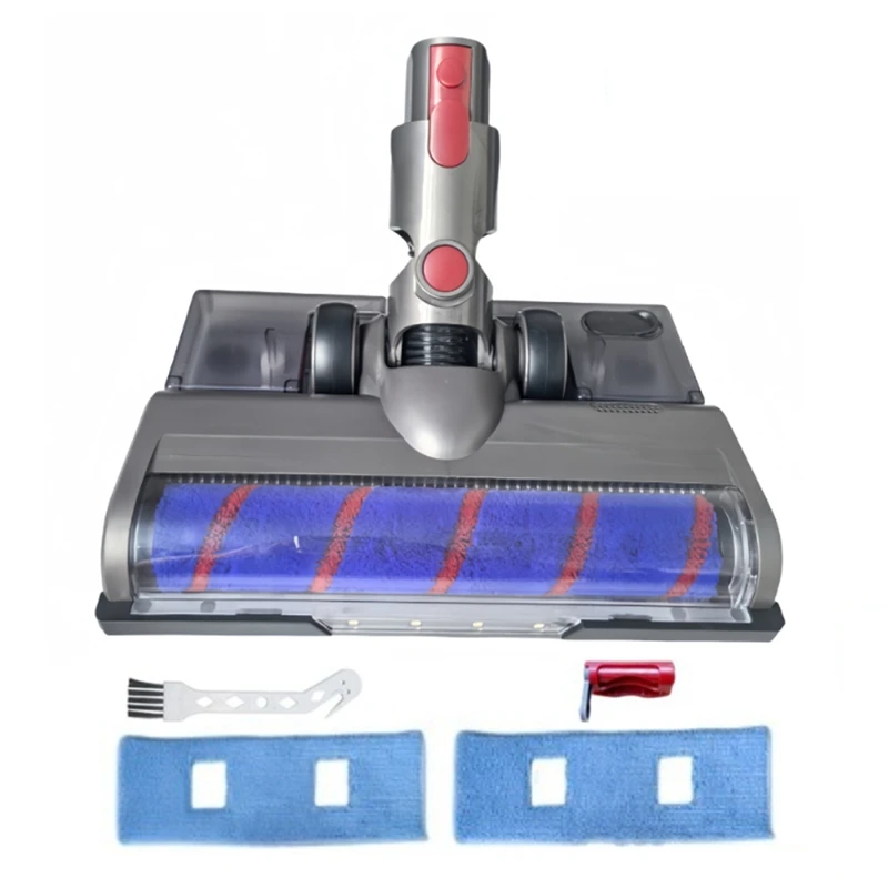 Для пылесосов Dyson V7 V8 V10 V11 V15 насадка для мягкой роликовой щетки со светодиодной