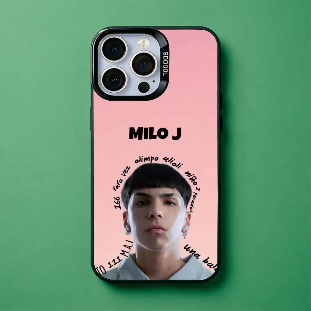Фото Чехол для телефона Singer M-Milo J для iPhone 17, 16, 15, 14, 13, 12, 11 Plus, Pro Max, XS, цветной, с серебряным покрытием внутри №2