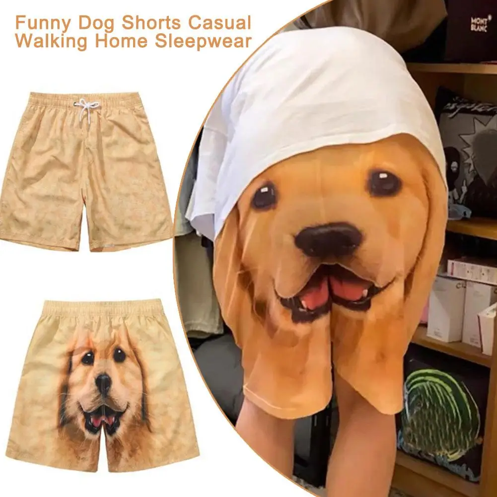 Dog Printed Shorts Beach Shorts Swimwear Bathing Suit Swimwear Funny Summer Summer Beach Beachwear Shorts U8Q1