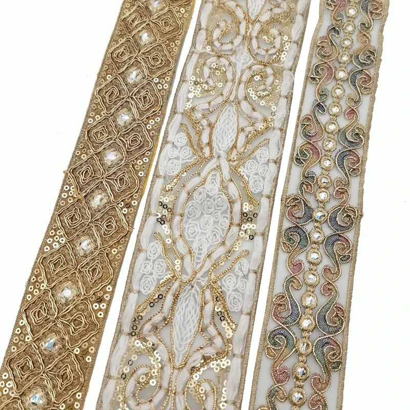 Вышитая хлопковая кружевная лента шитье одежды своими руками домашний текстиль