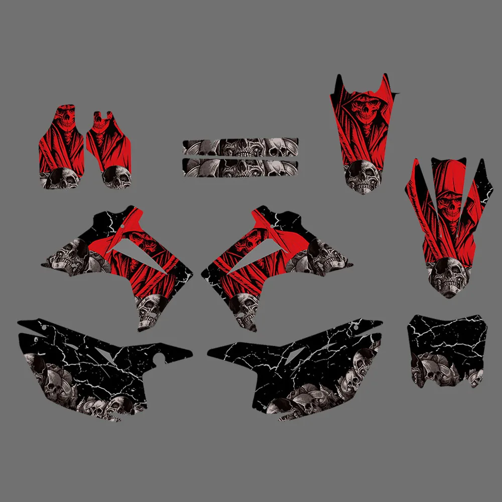 Мотокросс для Honda CRF250R CRF250 14-17 CRF450R CRF450 2013-2016 CRF 250 450 R 250R 450R команда графические