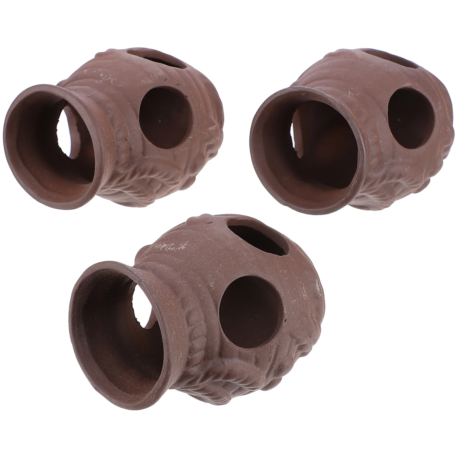 

3PCS Vase Shape Aquarium Decor Caves Hideaway Hideout Decor Breeding Ornament