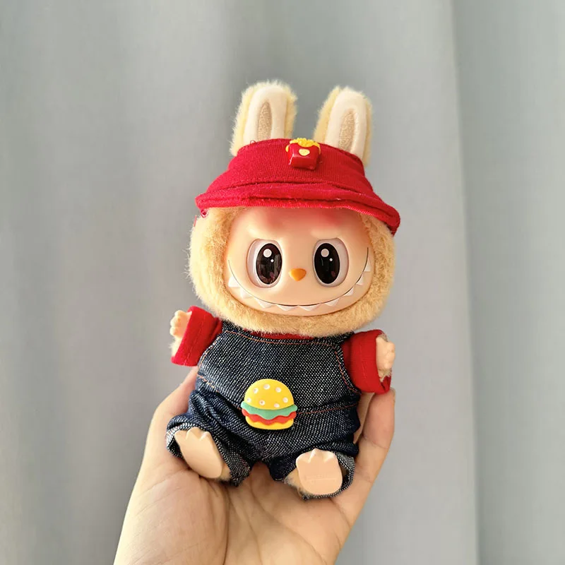 Мини-плюшевая кукла 17 см аксессуары для одежды Кореи Kpop Exo Labubu I II Idol куклы сидения