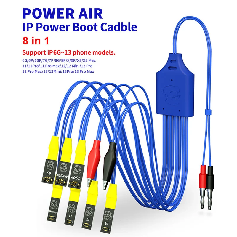 

Mechanic Power Air FPC Boot Box Power Supply Test Cable for 6-13 Promax Motherboard DC Battery Control Test Tools