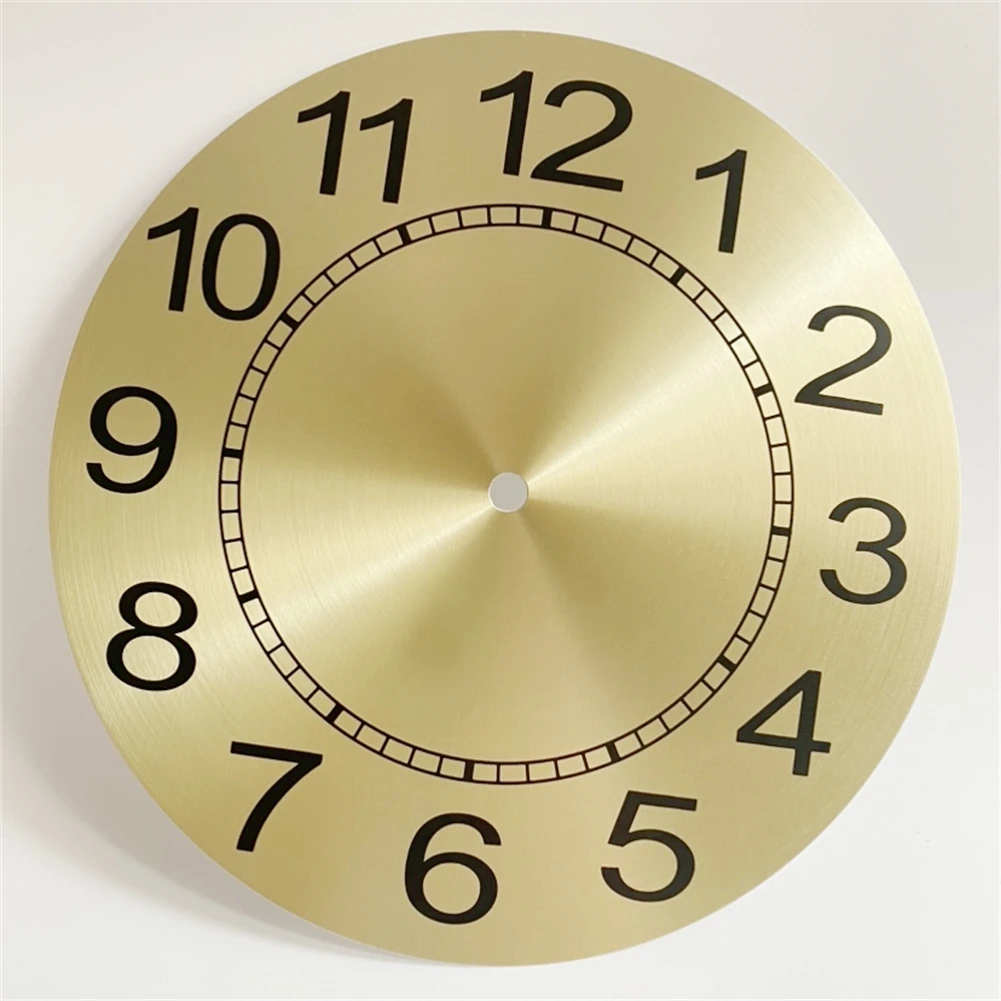 

Metal Clock Dial Face Arabic Numerals For DIY Quartz Wall Clocks Household Clocks Replacement Spare Parts Home Decoration