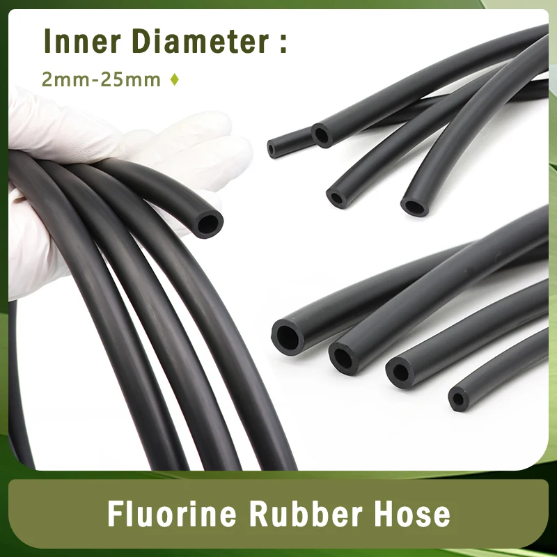 

Фторкаучуковый шланг черный 2-25 мм