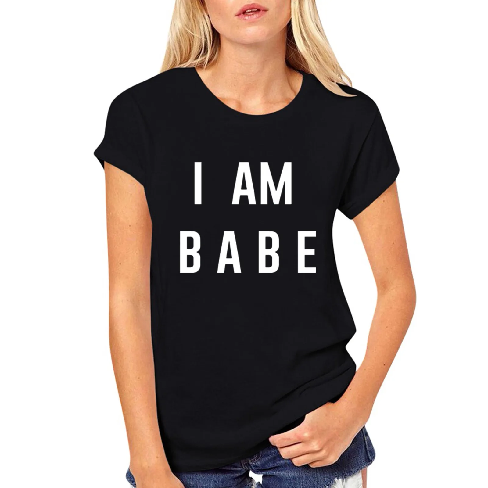 

Футболка с круглым вырезом для мужчин и женщин, короткий топ с принтом на День святого Валентина, с коротким рукавом для влюбленных пар