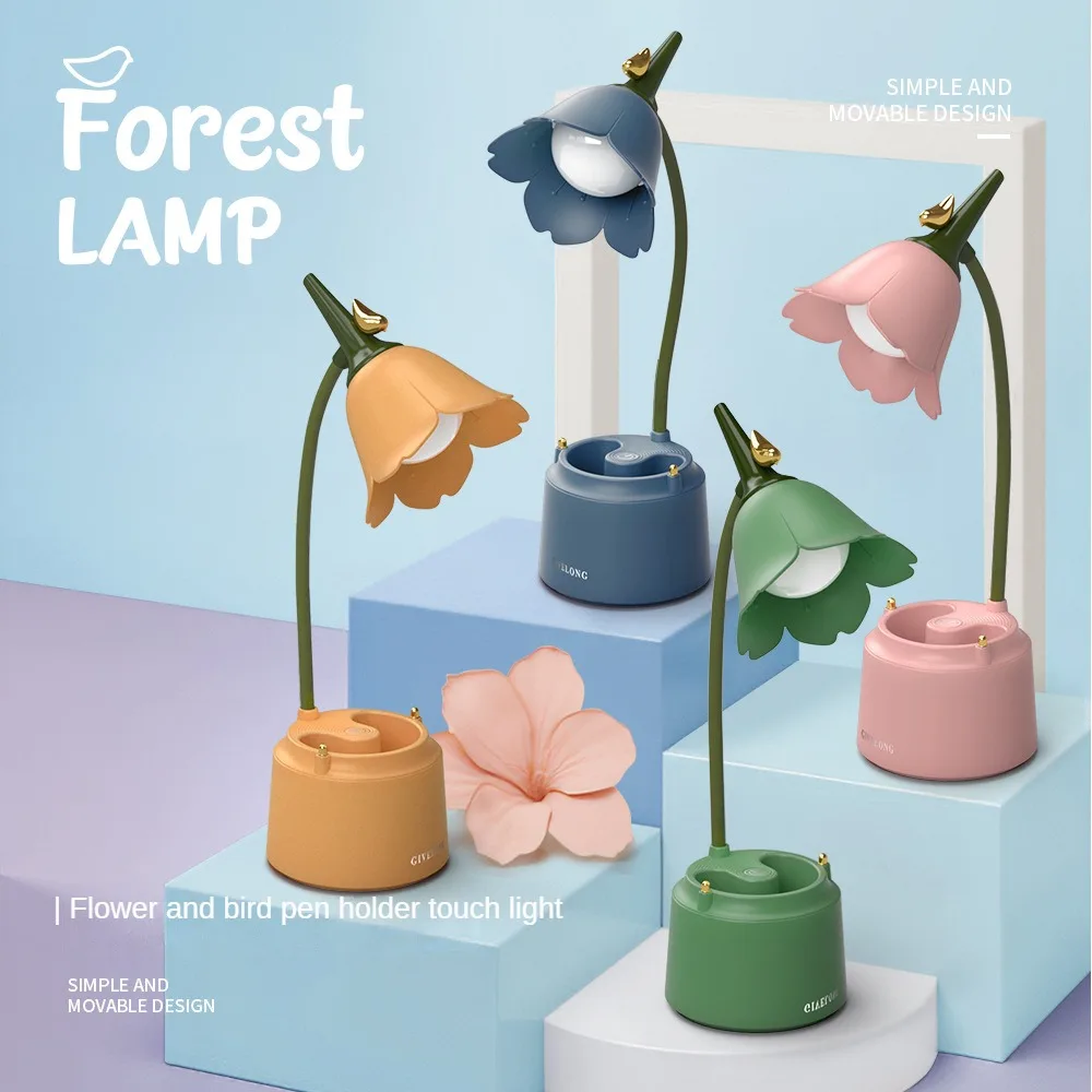 

Night Light Switch Light Children's Student Eye Protection Rechargeable Battery Touch Foldable Energy-saving Lamp Desk Lamp