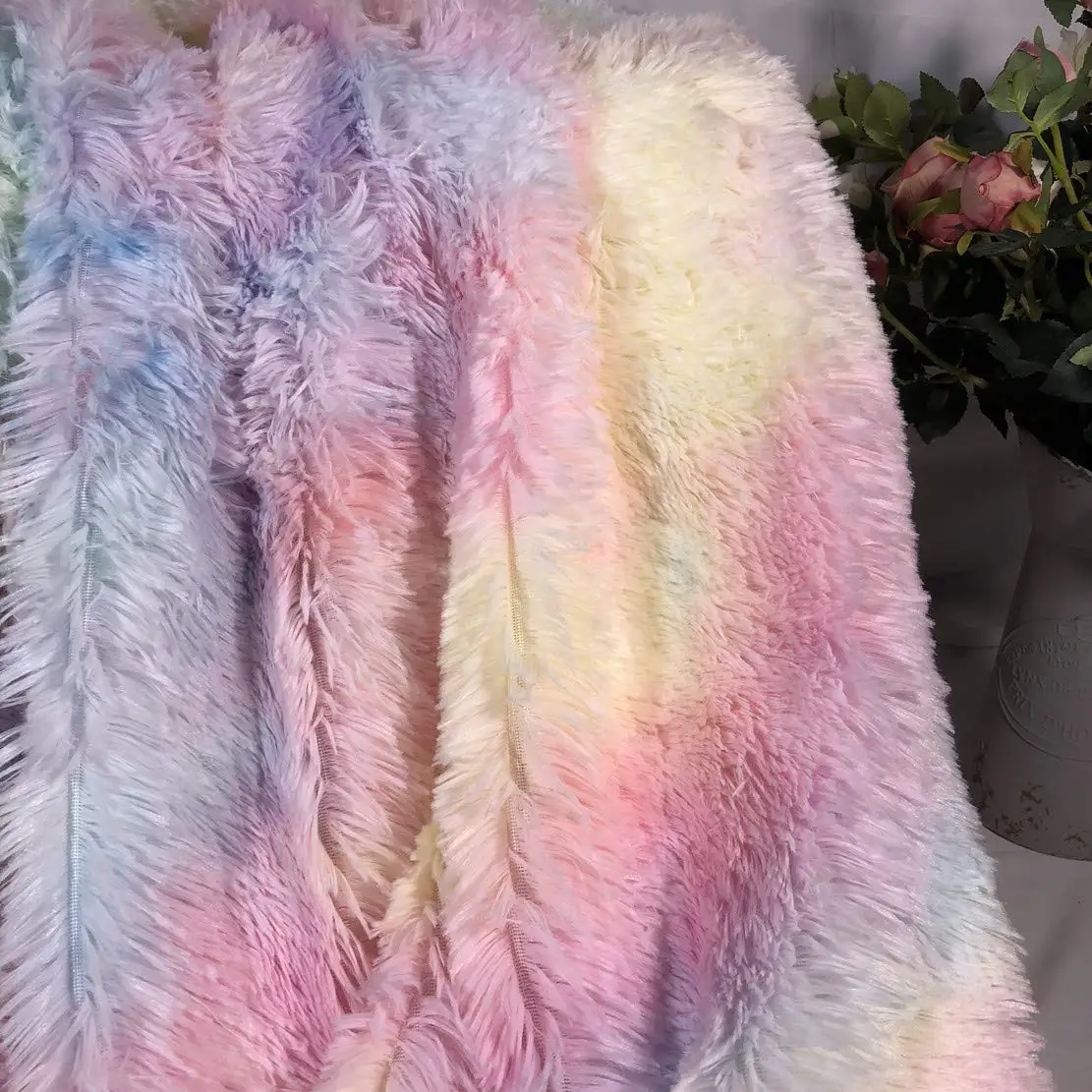 Одеяло Rainbow Plush Super Soft Blanket Colorful Bedding Sofa Cover Furry Fuzzy Fur Warm Throw Cozy Couch for Winter.