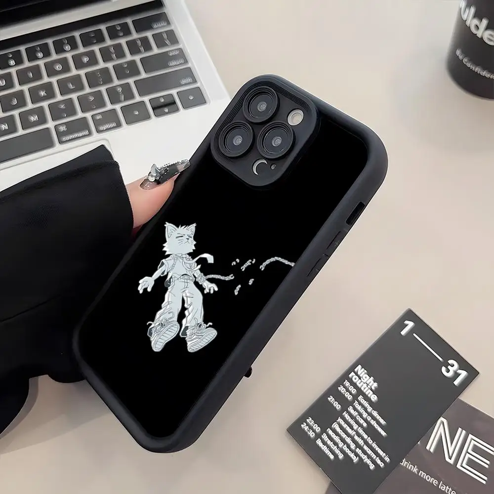 Фото Чехол Fooly C-Cooly Cyber Love FLCL для iPhone 17 Air 16 E 15 14 Plus 13 12 11 Pro Max, силиконовый, мягкий №5