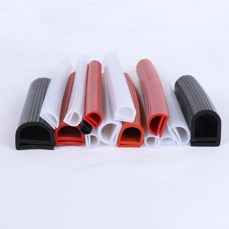 Прочное Силиконовое уплотнение E полоса типа холодное силиконовый профиль двери