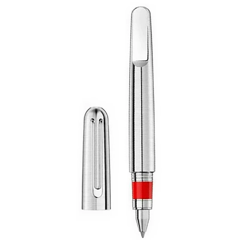 

YAMALANG Limited Edition M Series MB Fountain Rollerball Pen Magnetic Gray and Silver Metal Writing Smoth Office Stationerite
