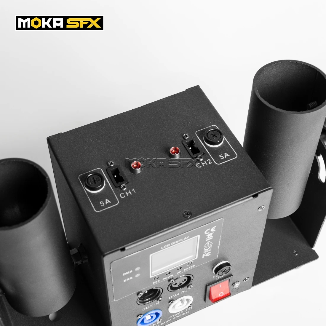 Спрей MOKA SFX Double Shot Streamter пусковая установка DMX для конфетти красочная бумага шутер