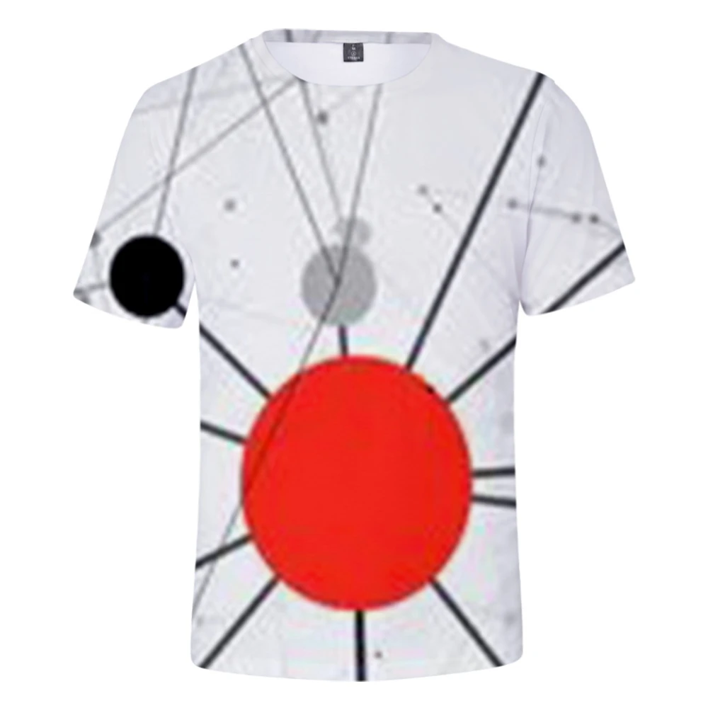 

Новинка лета 2022, футболки с коротким рукавом для мужчин и женщин, модные трендовые свободные универсальные топы с 3D принтом, уличная мода