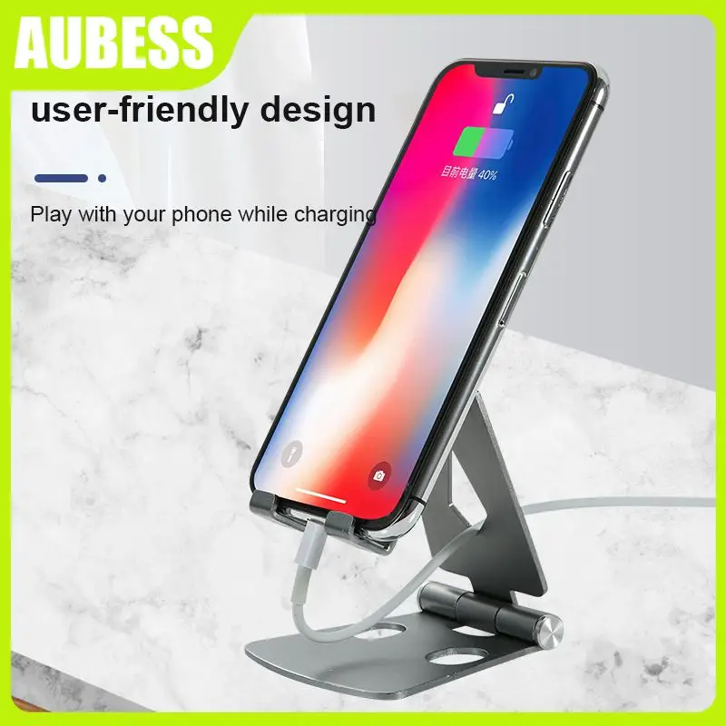 

Foldable Phone Bracket For Mobile Phone/tablet Mobile Phone Rack Heat Dissipation Holder Adjustable Lazy Phone Stand Portable