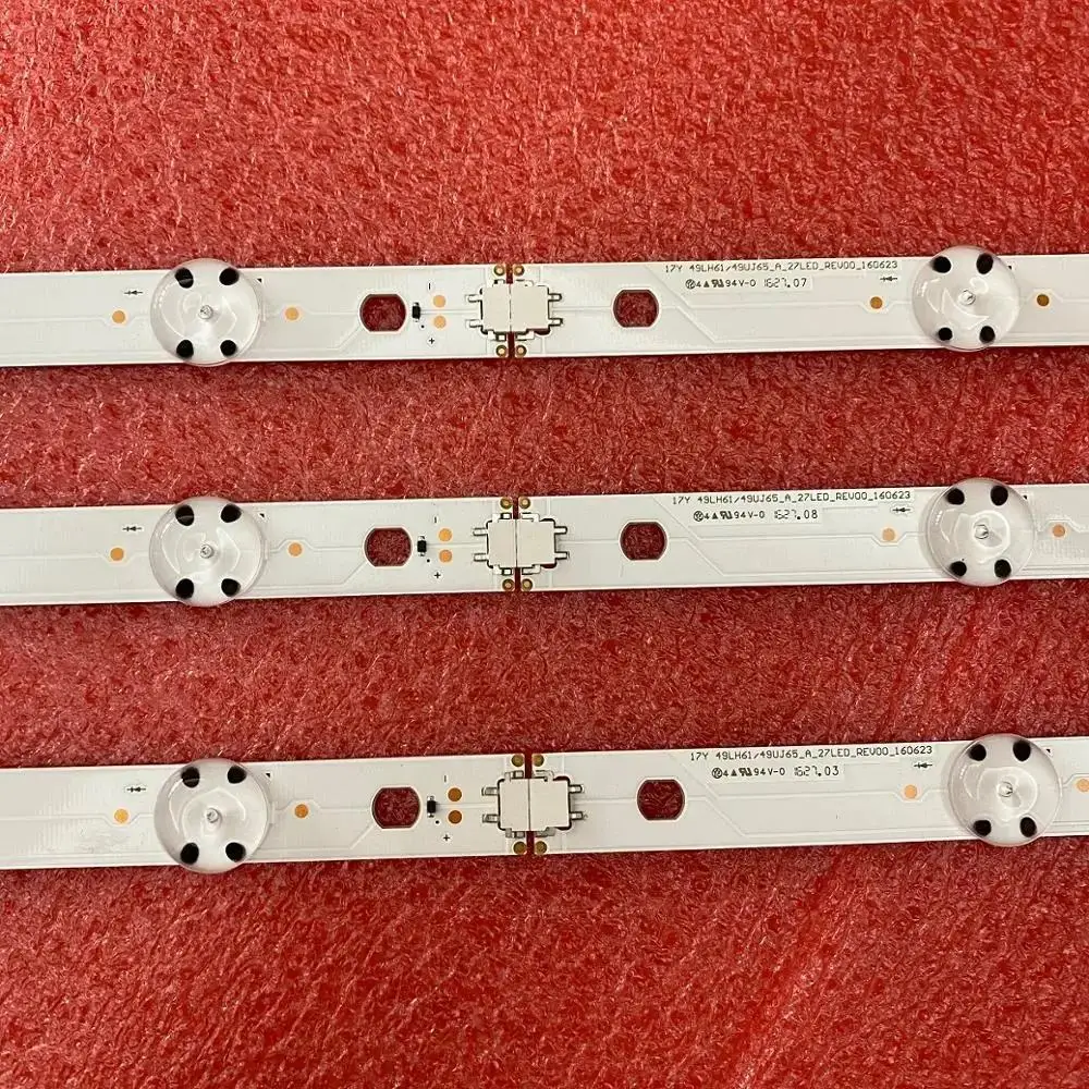 Фото 6 шт., подсветка для LG 49UJ701V innotek 17Y, 49LJ61/UJ65 49LH61 49UJ65 A B 49UJ651V 49LJ614V 49UJ650 49UJ635 №2