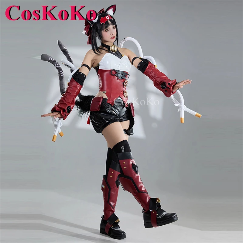 CosKoKo Nekomiya Mana Косплей Аниме Игра Zenless Zone Zero Костюм Мода Прекрасная Униформа