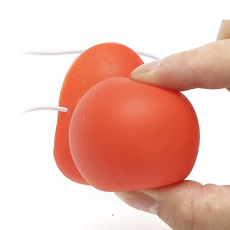 3 шт. красный нос клоуна пищалка с эластичной веревкой для взрослых аксессуары