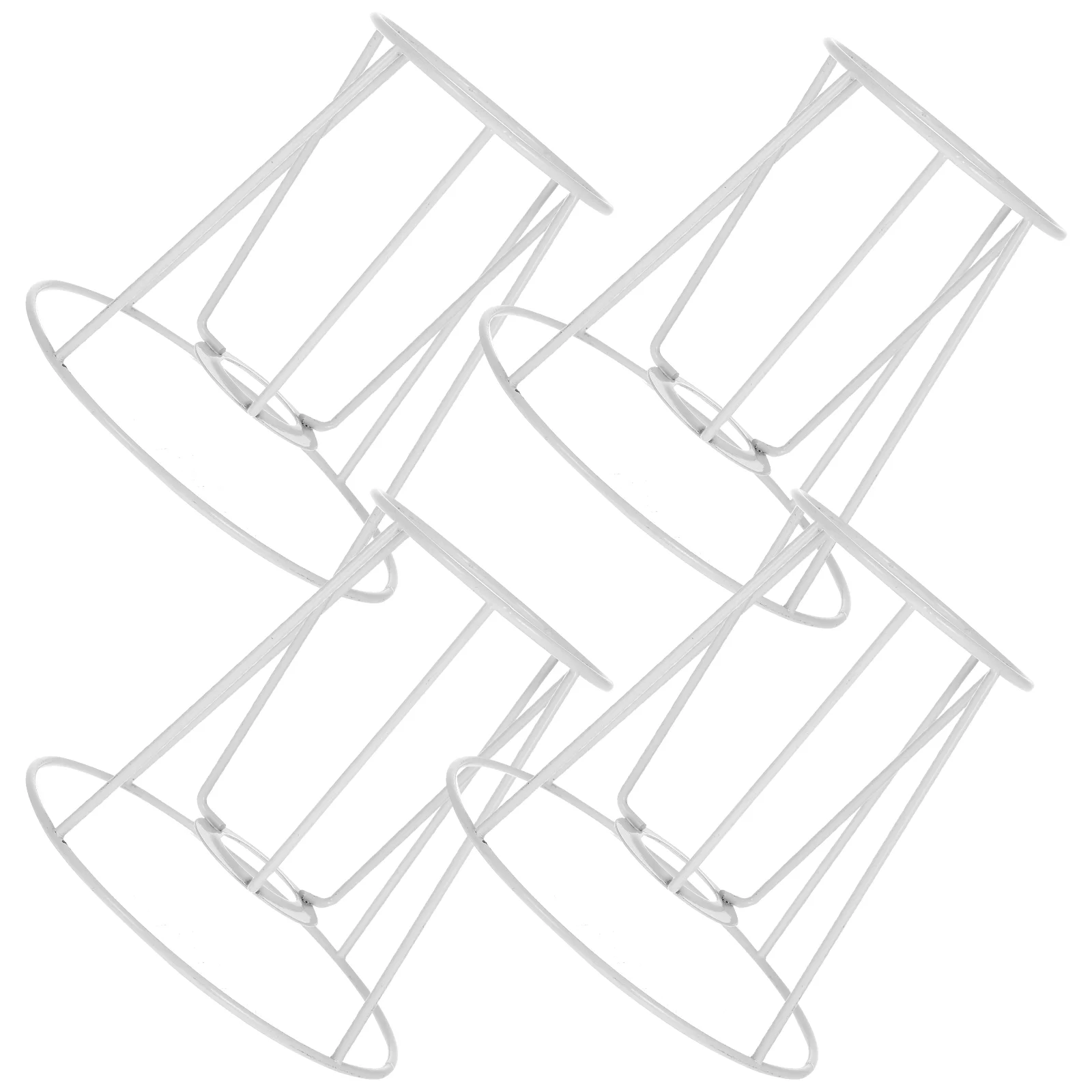 

4 Pcs Lampshade Frame Iron Lampshade Bracket DIY Table Lampshade Racks