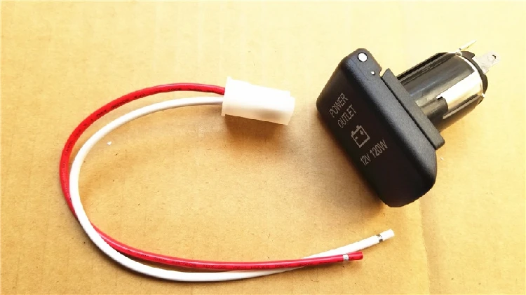 

For Mitsubishi Outlander ASX Eclipse Cross 25mm on The Trunk Side of The Power Socket In The Armrest