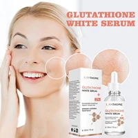 glutathione whitening face serum dark spots removal anti acne brightening moisturizing vitamin c essence skin care products