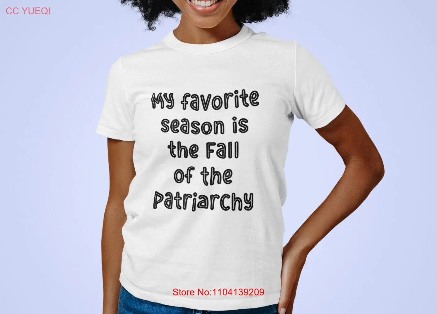 My Favorite Season is the Fall of Patriarchy Smash FeminisT T Shirt Feminism long or short sleeves