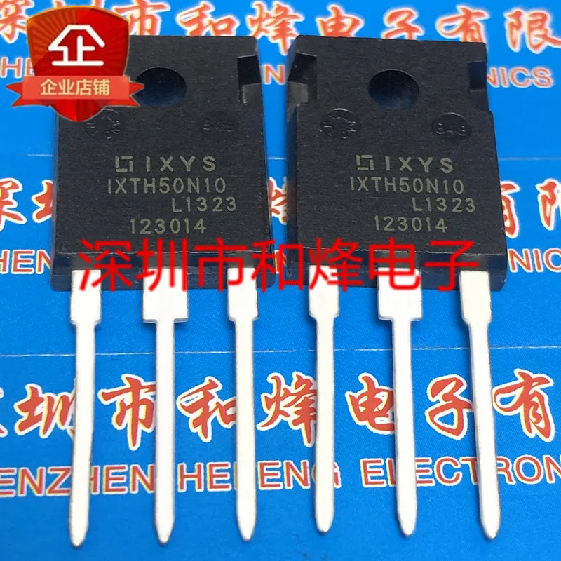 

5PCS-10PCS IXTH50N10 TO-247 100V 50A NEW AND ORIGINAL ON STOCK