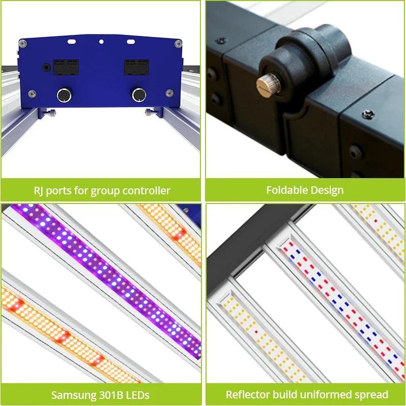 Гидро-лампа для теплиц Samsung Lm301H 3500K нм красная УФ ИК-лампа с регулируемой яркостью
