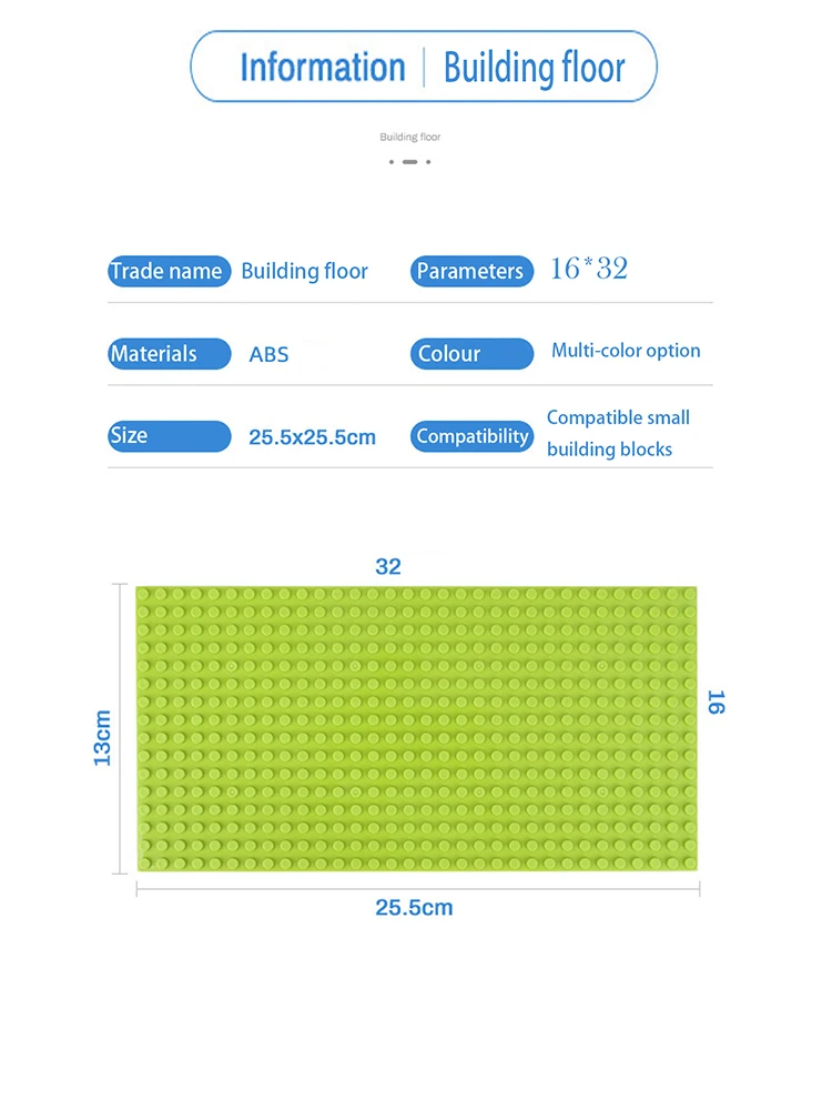 Детский конструктор 16x32 Детская мозаика сделай сам настенный рабочий стол