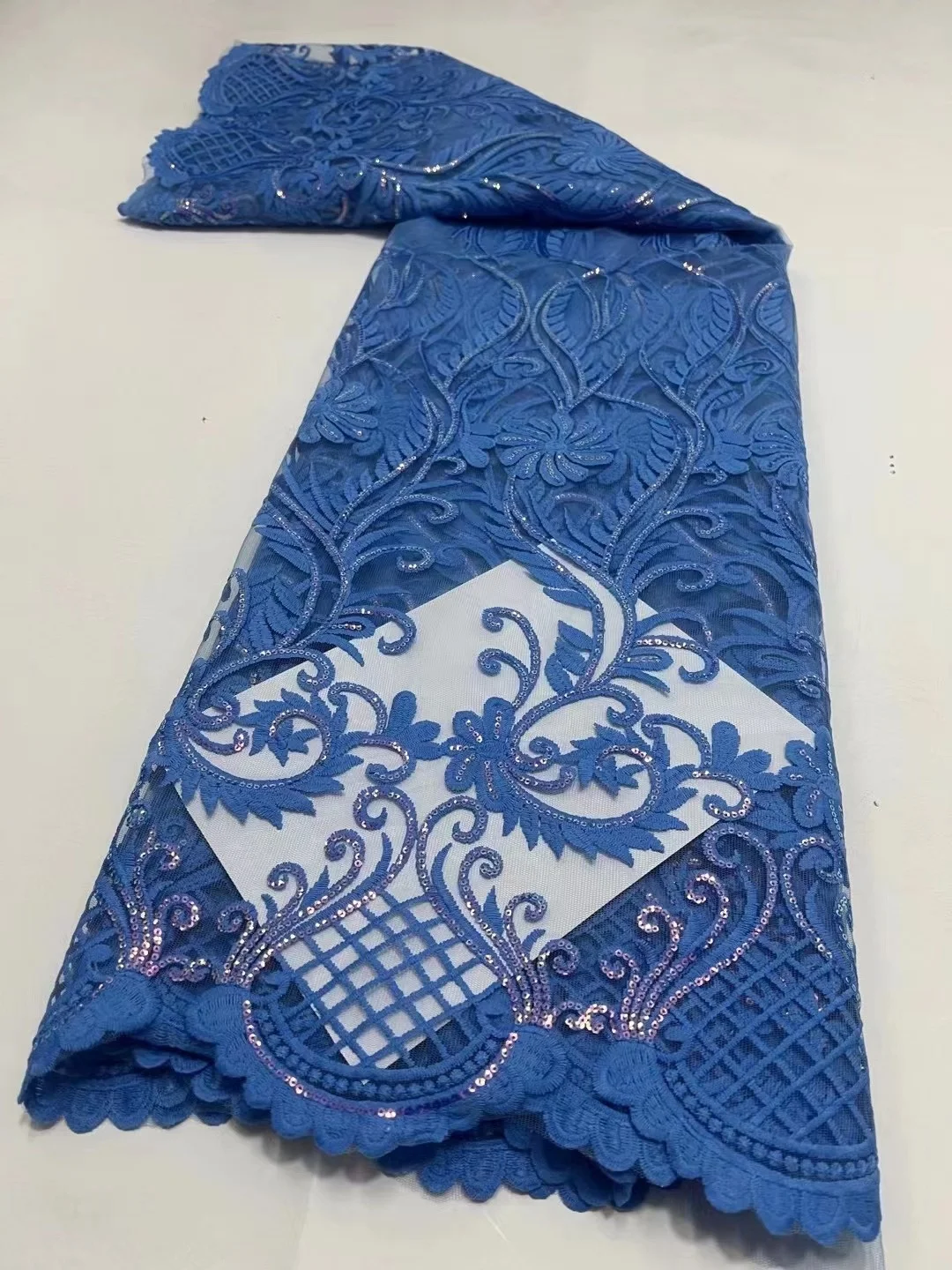 African Lace Fabric 2022 High Quality Lace Hot Sale Embroidery French Tulle Lace Fabric Nigerian Lace Fabric For Wedding Dress