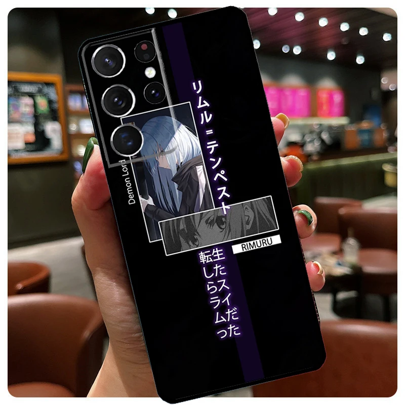 Силиконовый чехол Tensei Shitara для Samsung Galaxy S22 Ultra S21 S20 FE S8 S9 S10 Plus Note 20 |
