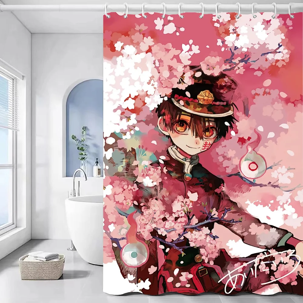 Современный стиль H-hanako Kun набор занавесок для душа в ванной водонепроницаемая