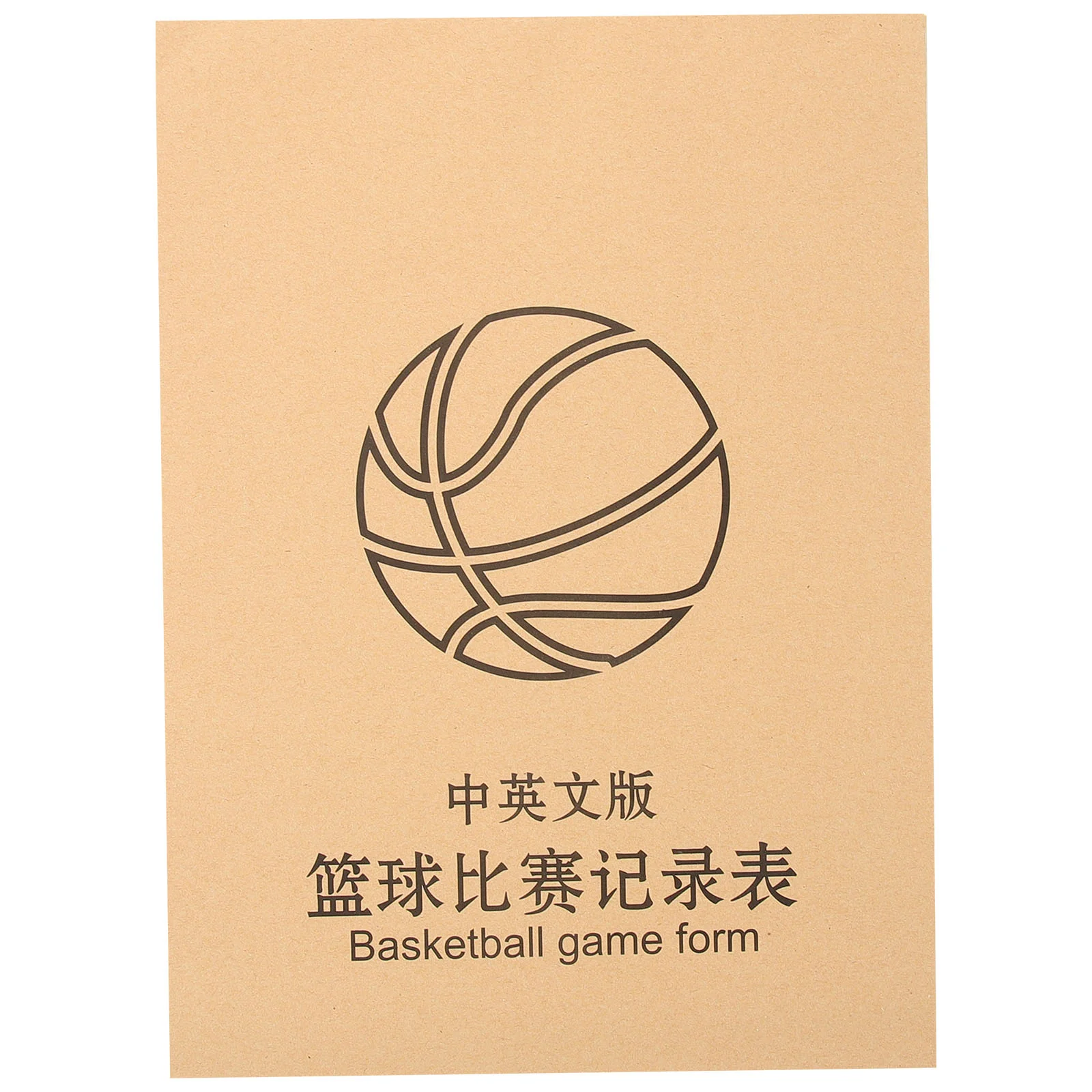 

Score Recording Notebook Sports Chart Professional Scorebook Notepad Keeping Supply Games Pads