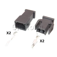1 set 2 ways auto parts 893971632 car door light electrical wire cable socket 893971992 automobile abs sensor unsealed connector