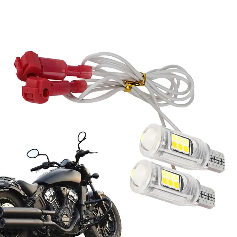 

Motorcycle Turn Indicators LED Turn Signal Lights Motorcycle Tail Light Turn Signal Lamp Motorbike LED Indicator For Dirt Bike