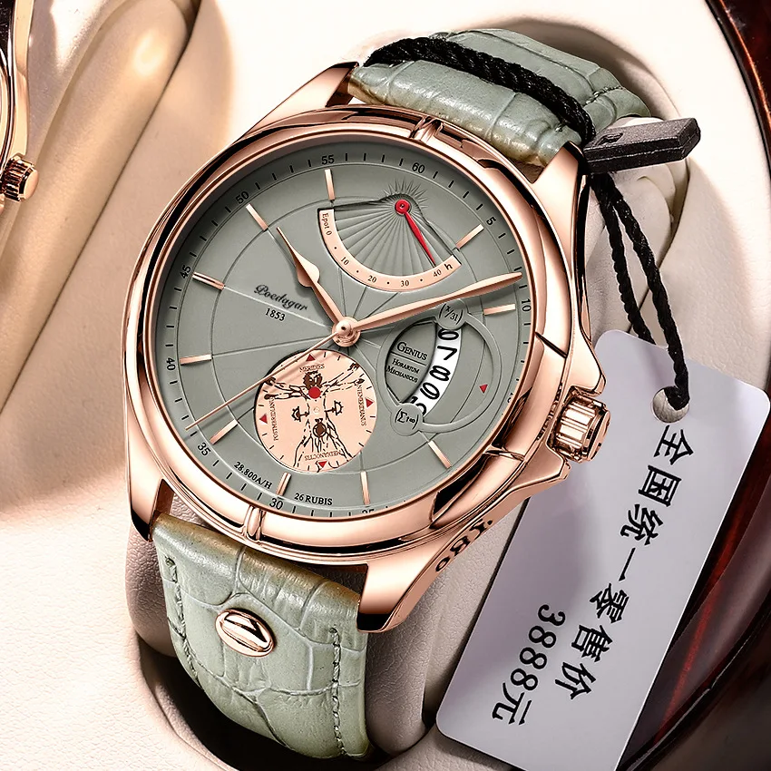 

Waterproof Men's Watch Ultra-Thin Calendar Quartz Watch