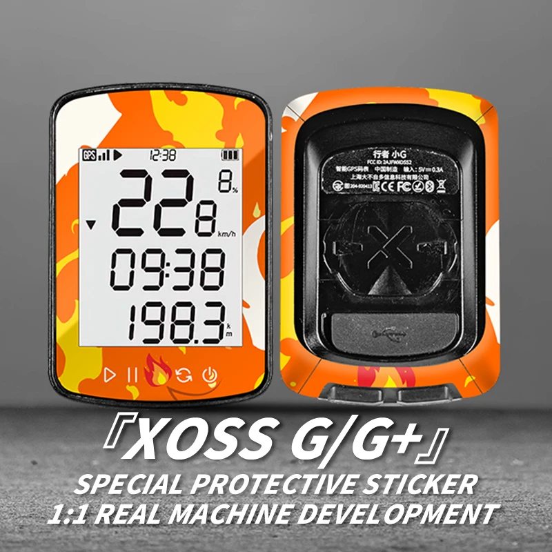 Для XOSS G + велосипед GPS аксессуары для сенсорного экрана водонепроницаемое