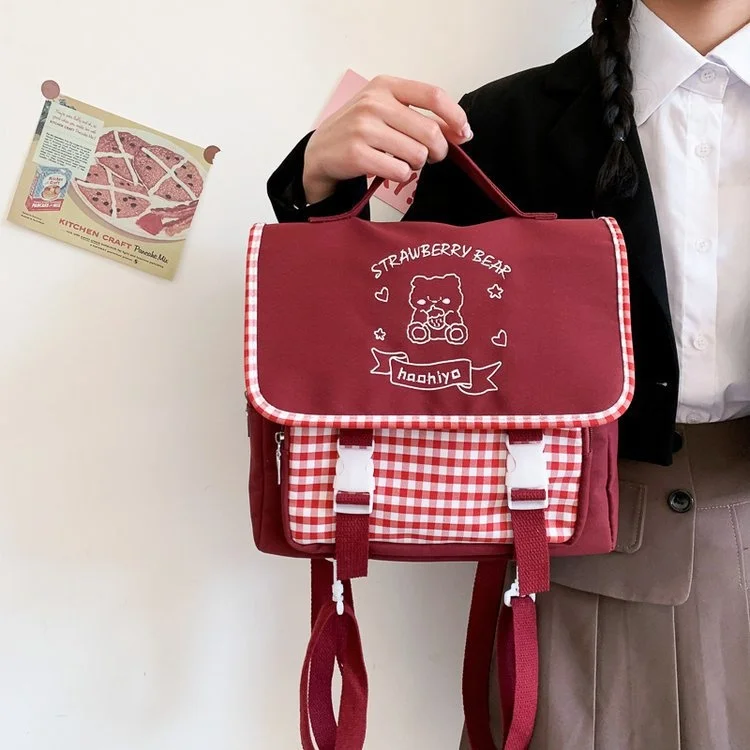 

Японский рюкзак для девочек старшей школы, униформа JK, сумка на плечо, Мультяшные школьные ранцы, сумка-тоут, сумки через плечо, рюкзаки