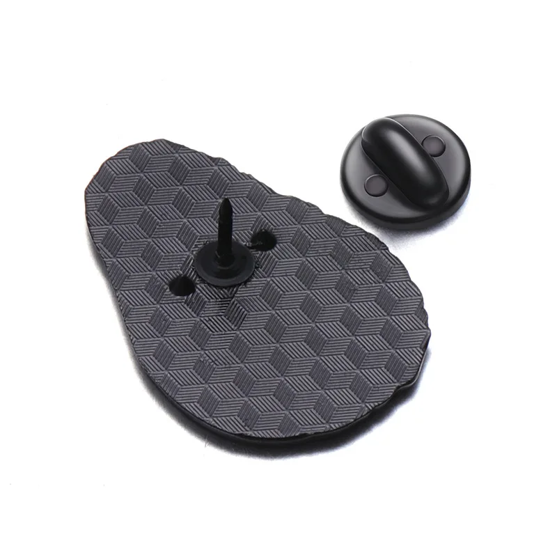 Мини-банан пицца авокадо эмблема мультфильм праздник стиль фрукты металлический