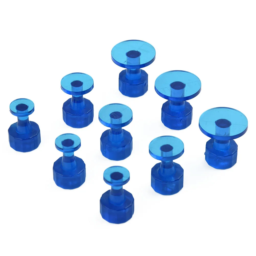 

9pcs Auto Dent Repair Blue Car Dent Repair For Car Body Hail Dent Removal New Pull Glue Labels Car Repair Tools