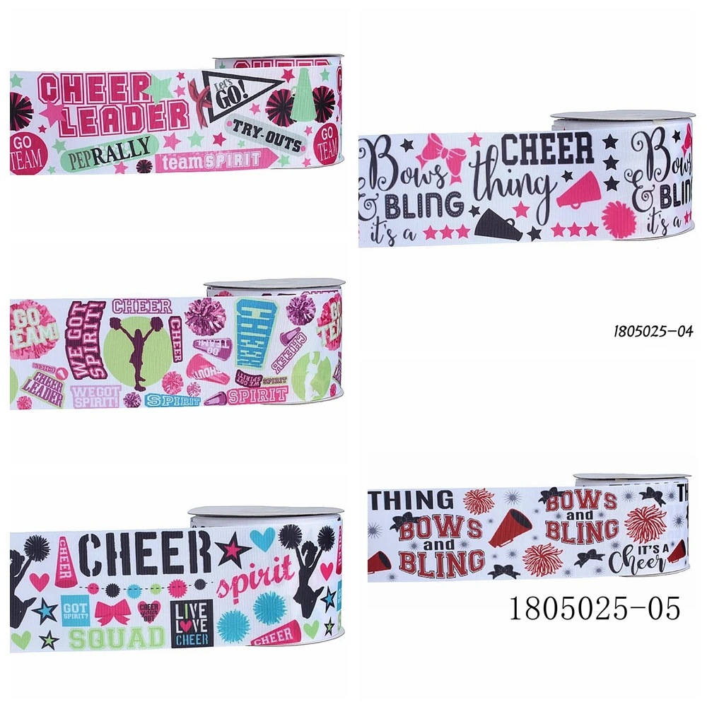 

Лента с принтом, 25 мм, 10 ярдов