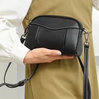 2022 new luxury womens crossbody bags casual simple shoulder bags ladies handbags commuter genuine leather female messenger bag