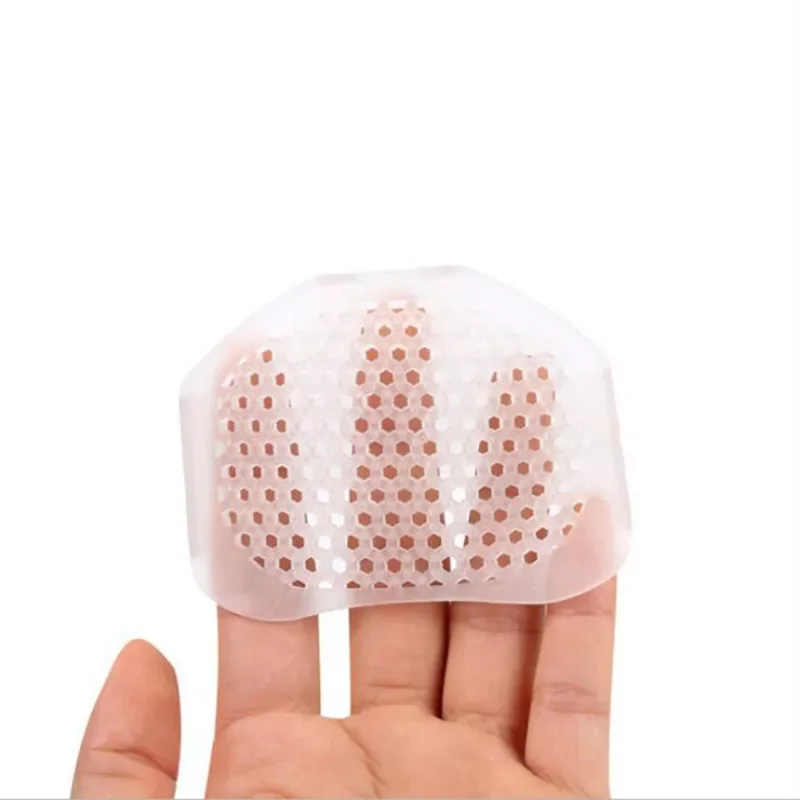 Silicone Honeycomb Forefoot Pad Breathable Single Shoes High Heels Pain Relief Foot Pads Insoles Socks