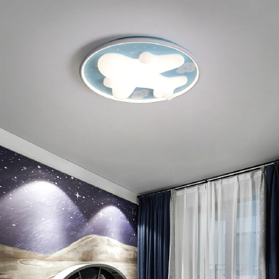 

Simple Led Ceiling Lamps For Living Bedroom Study Children's Room Airplane Chandelier Modern Home Indoor Decor Lighting Fixtures