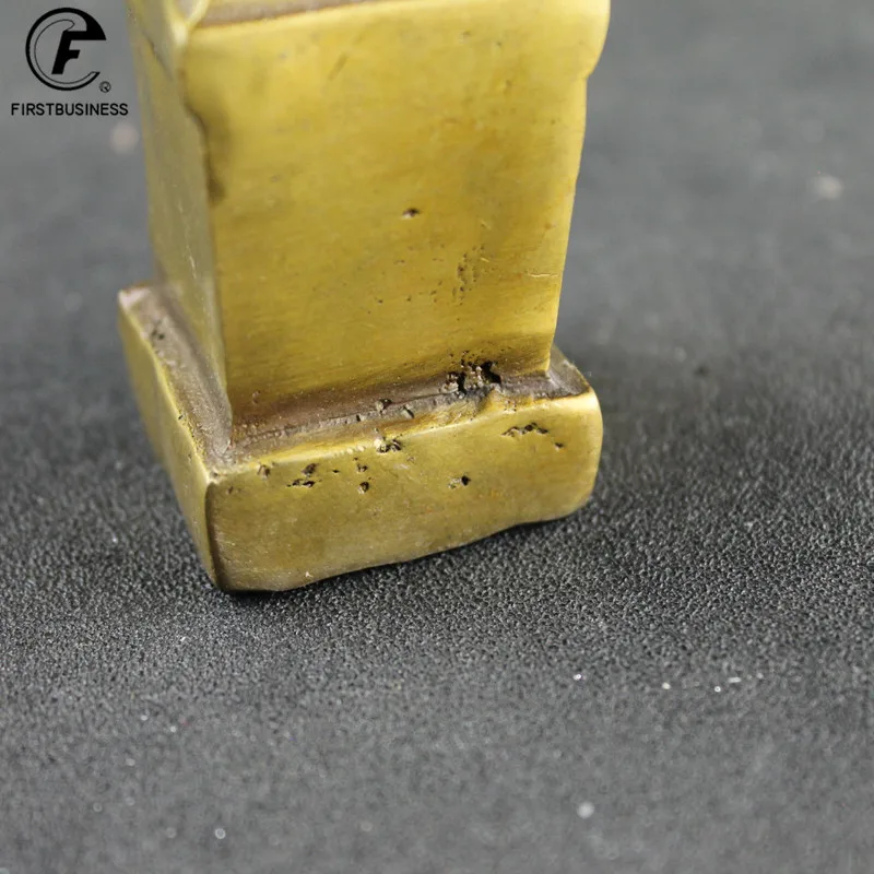 Античная латунная Статуэтка большой лидер Южной Америки Che Guevara Бюст Бронзовая